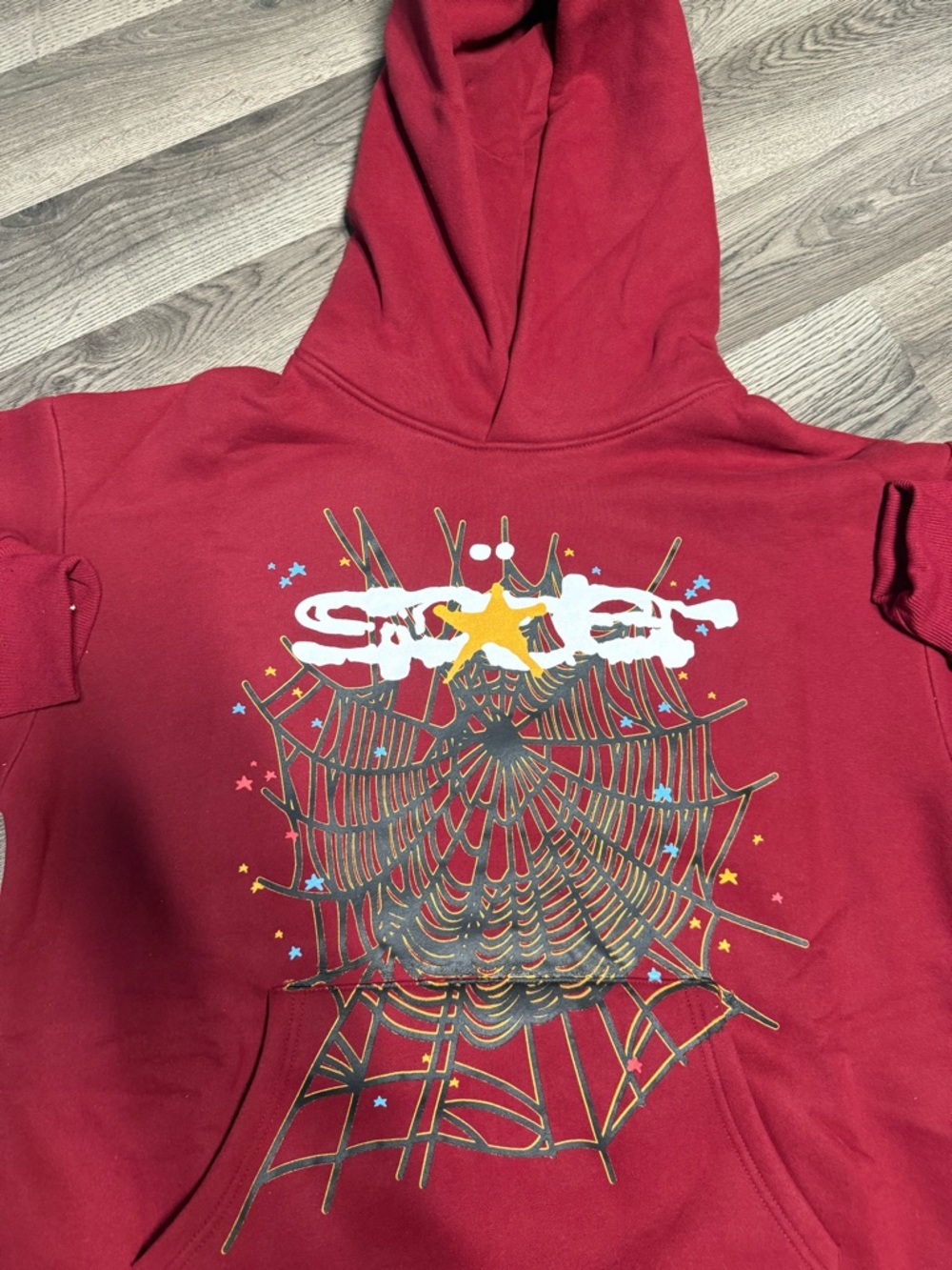 Red spider hoodie